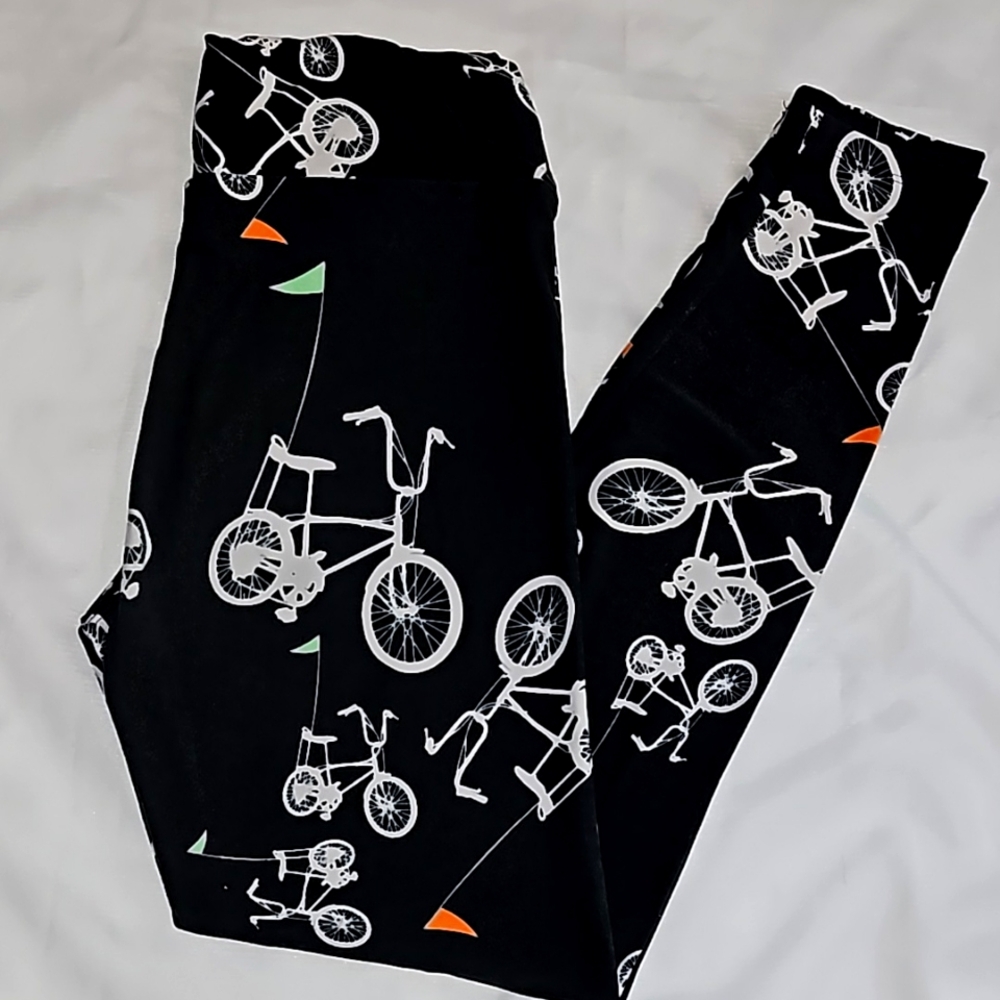 🩵Lula Roe Bicycle OS Leggings